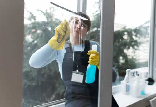 Nettoyage de vitres intérieures et extérieures aux Pechs du Vers